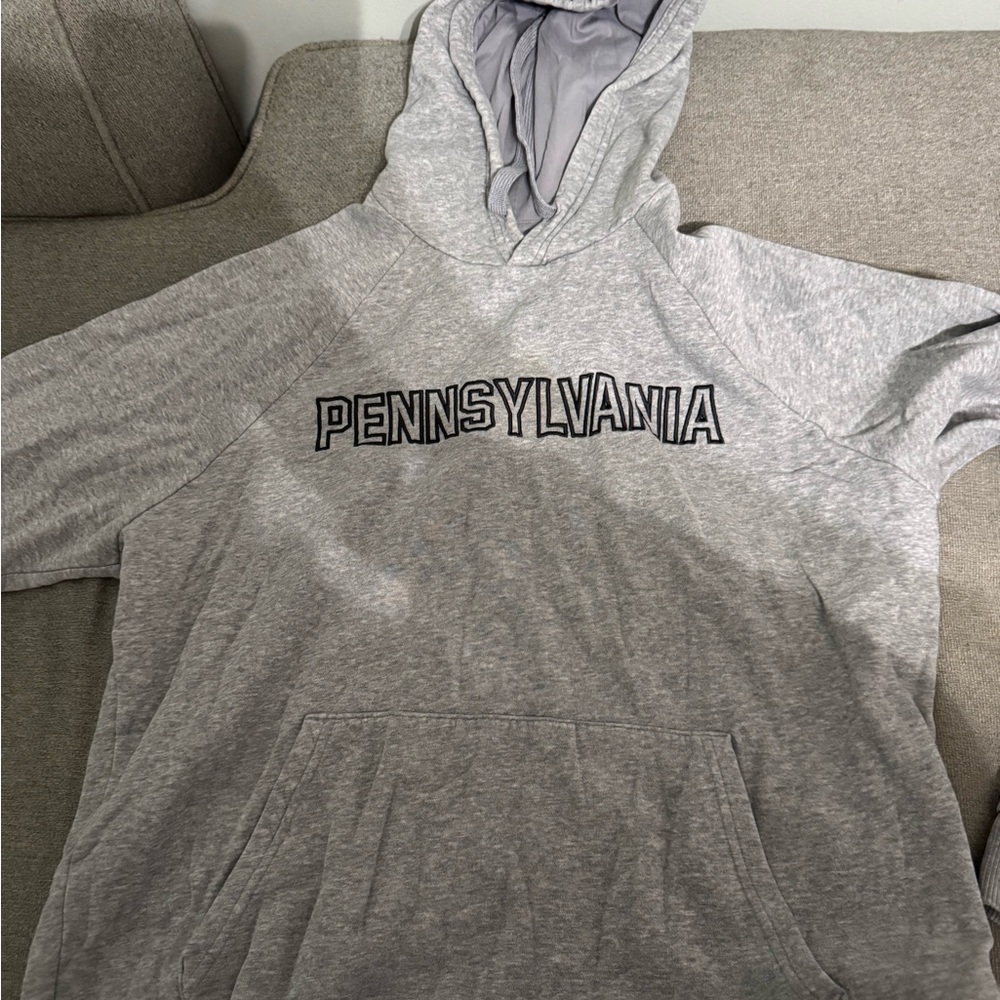 Men’s Under Armour Gray Pennsylvania Hoodie